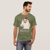 Prepper Hamsterがウイルスを購入 Tシャツ (正面フル)
