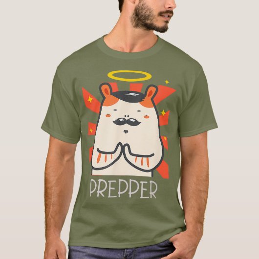 Prepper Hamsterがウイルスを購入 Tシャツ (正面)
