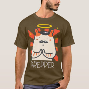 Prepper Hamsterがウイルスプレミアムを購入 Tシャツ