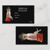 Preppieの実験室 名刺 (正面/裏面)