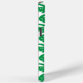 Preppy Alligator – Green & White Case-Mate iPhoneケース (裏面 / 右)