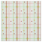 Preppy Atomic Age Plaid Fabric ファブリック (クローズアップ)