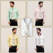 Preppy Atomic Age Plaid Necktie ネクタイ