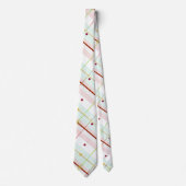 Preppy Atomic Age Plaid Necktie ネクタイ (正面)