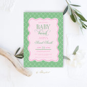 Preppy Baby Brunch Invitation 招待状