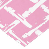 Preppy Bamboo – Pink Coastal Coordinate ミディアムテーブルランナー (コーナー)