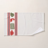 Preppy Boys Dinosaur Gingham -  Red & Navy バスタオルセット (ハンドタオル)