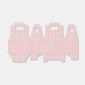 Preppy Cherry Stripes - Pink and Off White フェイバーボックス (折り畳みなし)