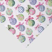 Preppy Christmas Baubles Ornaments 薄葉紙 (詳細)