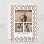 Preppy Christmas Card  招待状 (裏面)