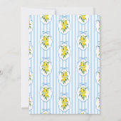 Preppy Citrus Ciao Miss Bridal Shower Invitation 招待状 (裏面)