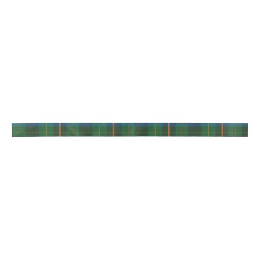 Preppy Classic Tartan Plaid Inspired Baby Shower サテンリボン (正面)
