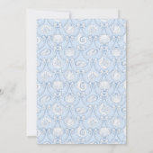 Preppy Couquette Coastal Baby Shower Invitation 招待状 (裏面)