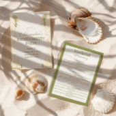 Preppy Courtside Pickleball Bachelorette Party 招待状