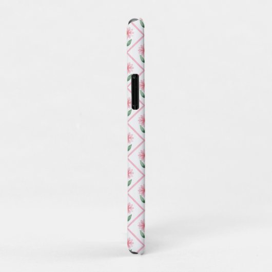 Preppy floral trellis grandmillenial Case-Mate iPhoneケース (裏面/右)