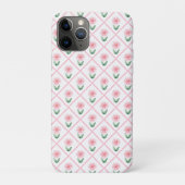 Preppy floral trellis grandmillenial Case-Mate iPhoneケース (裏)