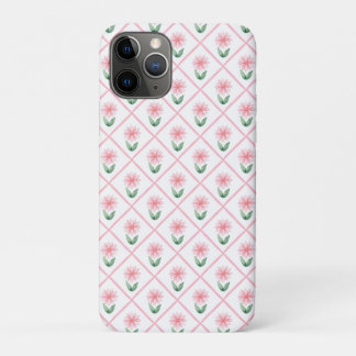 Preppy floral trellis grandmillenial iPhone 11 proケース