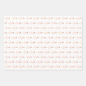 Preppy For Girl Pink Christmas Nutcracker ラッピングペーパーシート (正面2)