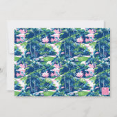 Preppy Golf Palm Beach Golf Cart サンキューカード (裏面)