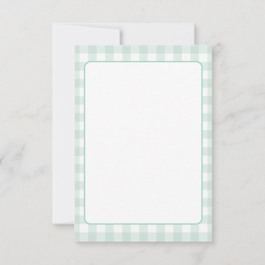 Preppy Goose サンキューカード (裏面)