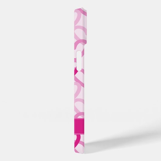 Preppy Hearts Pink Case-Mate iPhoneケース (裏面 / 右)