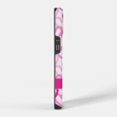 Preppy Hearts Pink iPhoneケース (右側面)