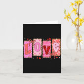 Preppy Love Valentine Nk Coquette Bow Girl Women K カード (黄色い花)