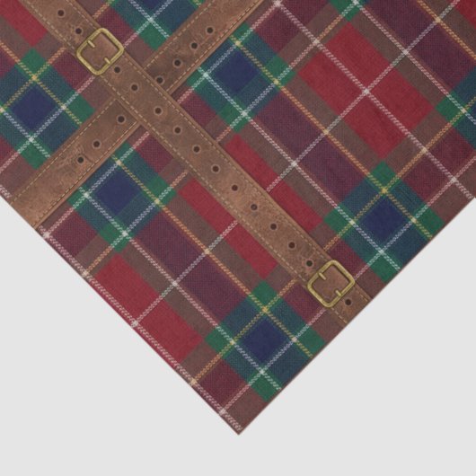 Preppy Lux Christmas Plaid II 薄葉紙 (詳細)