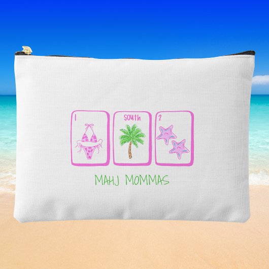 Preppy MAHJ MOMMAS ビーチマージャンパーソナルグッズ アクセサリーポーチ