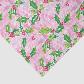 Preppy Palm Beach Christmas Holly 薄葉紙 (詳細)