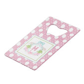 Preppy Palm Beach Monogram Crest クレジットカード栓抜き (正面アングル)