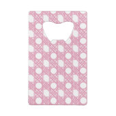 Preppy Palm Beach Monogram Crest クレジットカード栓抜き (裏面)