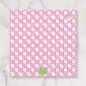 Preppy Palm Beach Monogram Crest フェイバータグ (裏面)