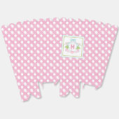 Preppy Palm Beach Monogram Crest フェイバーボックス (見開き)