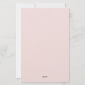 Preppy Personalized floral 便箋 (裏面)