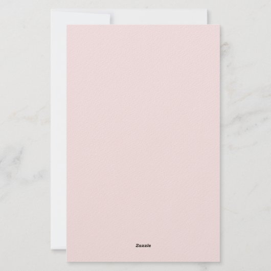 Preppy Personalized floral 便箋 (裏面)