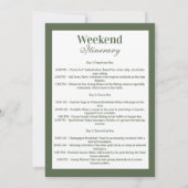 Preppy Pickleball Garden Bachelorette Party 招待状 (裏面)