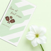Preppy Pickleball Stripes Wedding