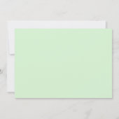 Preppy Pickleball Stripes Wedding セーブザデート (裏面)