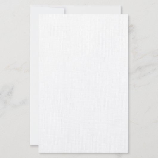 Preppy Pink and Navy Blue Simple Monogram 便箋 (裏面)