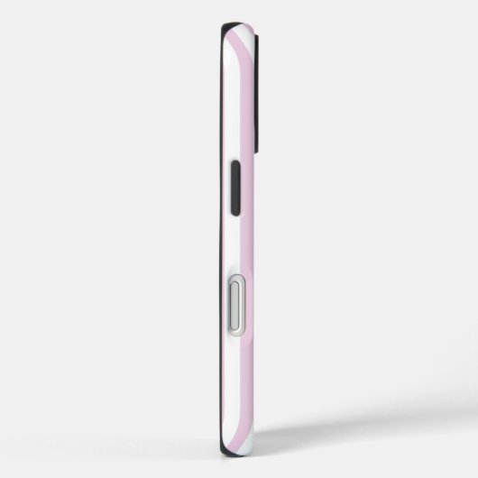 Preppy Pink Stripe and Bow Personalized  Case-Mate iPhoneケース (裏面 / 右)