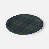 Preppy Polo Tartan Plaid ペーパープレート (アングル)