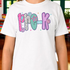 Preppy Pre K First Day of  School Coquette Tシャツ