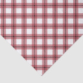 Preppy Red Argyle Plaid 薄葉紙 (詳細)