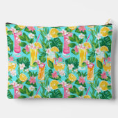 Preppy Summer Tropical Cocktails | Monogram アクセサリーポーチ (裏面)