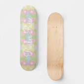 Preppy Watercolor Skateboard スケートボード (正面)
