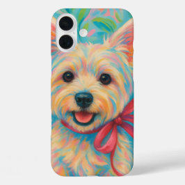 Preppy Westie iPhone 16 Plusケース