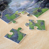 Preque Isle River – ミシガン州 – 16x20 - 520 pc ジグソーパズル (側面)