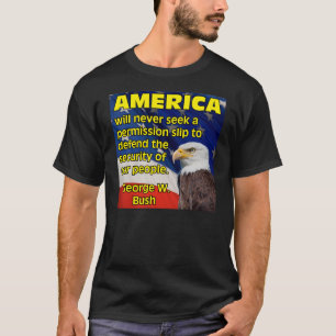 PRES43許可のスリップ Tシャツ
