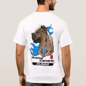 Presa Canario Dukkǭ Tシャツ (裏面)